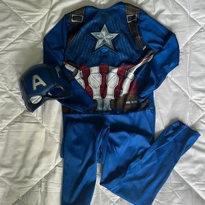 Small kids captain America costume